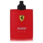 Ferrari Scuderia Red by Ferrari Eau De Toilette Spray (Tester) 4.2 oz For Men