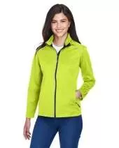 Core 365 CE708W Ladies' Techno Lite Three-Layer Knit Tech-Shell