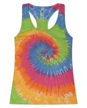 Tie-Dye 3400 Ladies' Racerback Tank