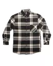 Burnside 4212 Youth Open Pocket Long Sleeve Flannel Shirt
