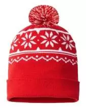 CAP AMERICA RKF12 USA-Made Snowflake Beanie