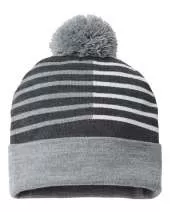 CAP AMERICA RKH12 USA-Made Half Color Beanie