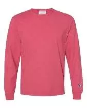 Champion CD200 Garment-Dyed LONG Sleeve T-Shirt