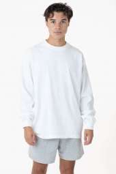 Los Angeles Apparel 1807 USA-Made Garment Dyed Long Sleeve T-Shirt