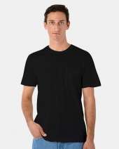 Los Angeles Apparel 24006 USA-Made Fine Jersey Pocket T-Shirt