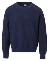 MV Sport 21109 Holden French Terry Reverse Panel Crewneck Sweatshirt