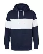 MV Sport 22709 Classic Fleece Colorblocked Hooded Sweatshirt