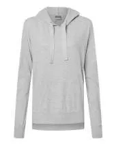MV Sport W21404 Women's Sueded Jersey Hooded Sweatshirt