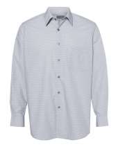 Van Heusen 13V5051 Broadcloth Point Collar Check Shirt