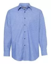 Van Heusen 13V5051 Broadcloth Point Collar Check Shirt