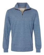 Weatherproof 2130060 Vintage Microstripe Quarter-Zip Pullover