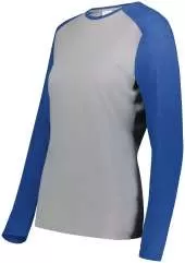 Augusta Sportswear 6883 Ladies Gameday Vintage Long Sleeve Tee