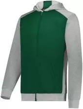 Augusta Sportswear 6900 Youth Three-Season Fleece Full Zip Hoodie