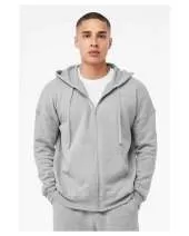 Bella + Canvas 3759 Unisex Sponge Fleece DTM Full-Zip Hooded Sweatshirt