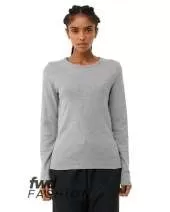Bella + Canvas 1050BE Ladies Micro Ribbed Long-Sleeve T-Shirt