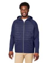 Core 365 CE808 Unisex Techno Lite Hybrid Hooded Jacket