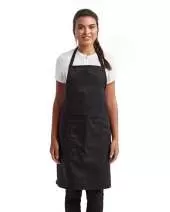 Artisan Collection by Reprime RP154 Unisex 'Colours' Sustainable Pocket Bib Apron