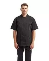 Artisan Collection by Reprime RP656 Unisex Shirt-Sleeve Sustainable Chef's Jacket