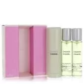 Chance by Chanel Mini Eau Fraiche Spray + 2 Refills 3 x.7 oz for Women