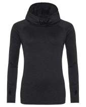 Just Hoods By AWDis JCA038 Ladies Cool Cowl-Neck Long-Sleeve T-Shirt