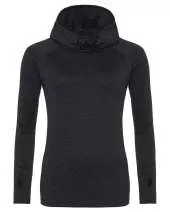 Just Hoods By AWDis JCA038 Ladies Cool Cowl-Neck Long-Sleeve T-Shirt