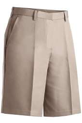 Edwards 8432 Ladies' Microfiber Flat Front Shorts 