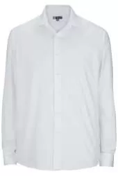 Edwards 1978 Men's Oxford Wrinkle-Free Point Collar Dress Shirt
