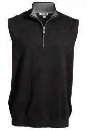 Edwards 4074 Quarter Zip Fine Gauge Sweater Vest
