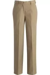 Edwards 8540 Ladies Ez Fit Utility Chino Flat Front Pant