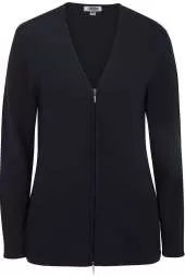 Edwards 7062 Ladies' Full Zip V-Neck Cardigan Sweater