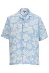 Edwards 1036 Hibiscus 2-Color Camp Shirt