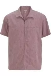 Edwards 4281 Men's V-Neck Zip Service Shirt