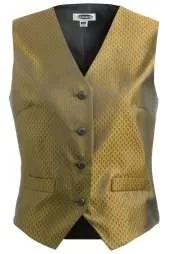 Edwards 7390 Ladies' Diamond Brocade Vest