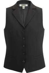 Edwards 7496 Ladies Dress Lapel Vest