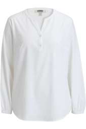 Edwards 5275 Ladies Open V Neck Long Sleeve Blouse