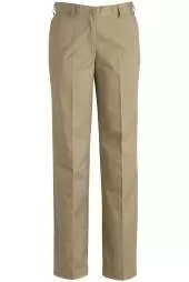 Edwards 8537 Ladies Utility Chino Flat Front Pant