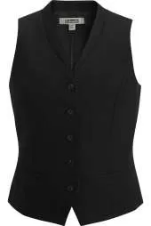 Edwards 7398 Ladies Ottoman Trim Vest