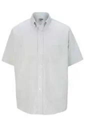 Edwards 1027 Men's Short Sleeve Oxford Shirt