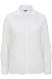 Edwards 5295 Ladies' Lightweight Open Neck Poplin Blouse-Long Sleeve
