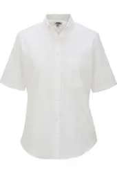 Edwards 5027 Ladies' Short Sleeve Oxford Shirt