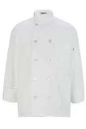 Edwards 3301 10 Button Long Sleeve Chef Coat