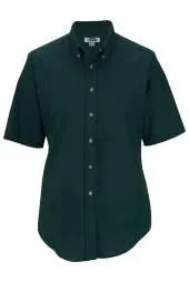 Edwards 5230 Ladies' Easy Care Short Sleeve Poplin Shirt