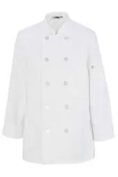 Edwards 6301 Ladies' 10 Button Long Sleeve Chef Coat