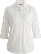 Edwards 5355 Ladies Essential Broadcloth Shirt 3/4 Sleeve