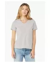 Bella + Canvas 6405 Ladies' Relaxed Jersey Short-Sleeve V-Neck T-Shirt