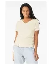 Bella + Canvas 6405 Ladies' Relaxed Jersey Short-Sleeve V-Neck T-Shirt