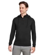 Swannies Golf SWV600 Men's Vandyke Quarter-Zip Hooded Sweatshirt