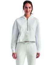 TriDri TD077 Ladies Alice Half-Zip Hooded Sweatshirt
