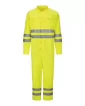 Bulwark CMD8 Hi-Vis Deluxe Coverall with Reflective Trim - CoolTouch® 2 - 7 oz.