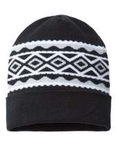 CAP AMERICA RKD12 USA- Made Diamond Cuffed Beanie